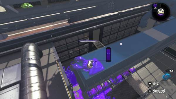 スプラトゥーン2 試し打ち場の天井バグ 登ってみた やり方解説 Yuuu Brog