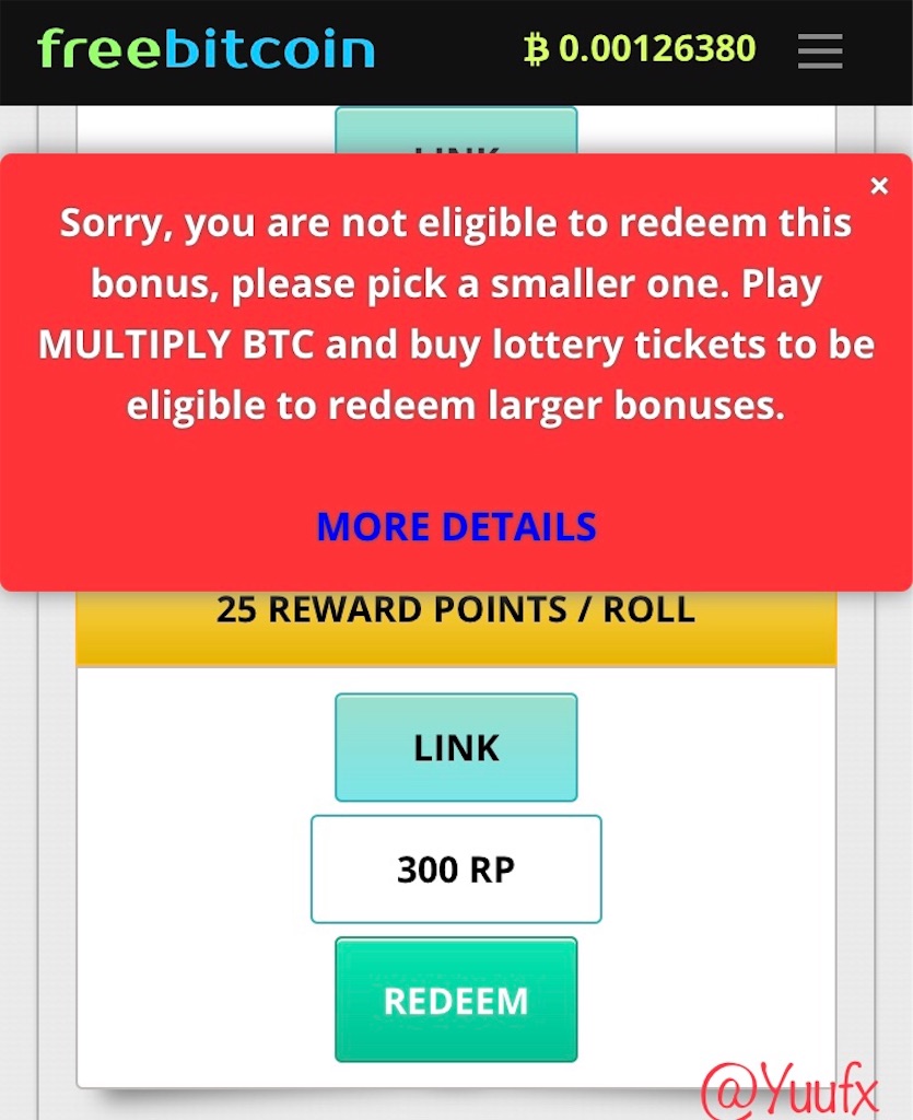 フリービットコイン、RPボーナスやってるよ！(´∀｀*)✨ - 女子が自力でお金持ちになるまで