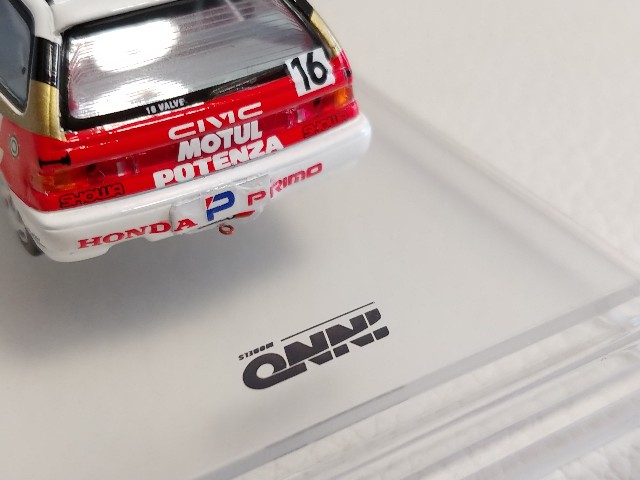 inno64 HONDA CIVIC EF3 出光モーションシビック 1/64 Honda シビック