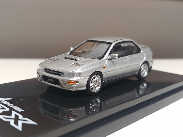 ホビージャパン1/64 スバル インプレッサ WRX GC8