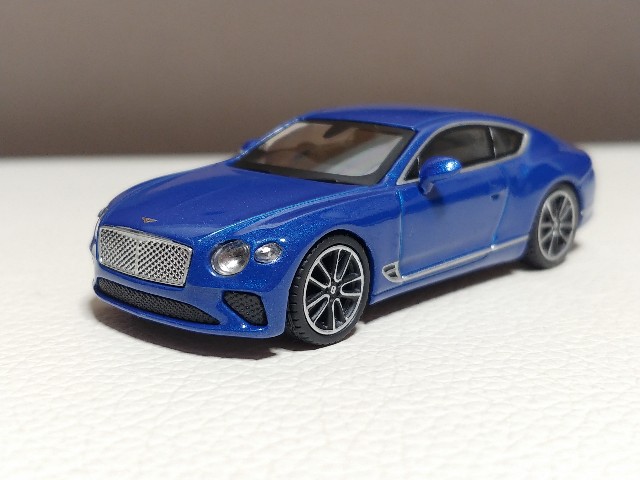 TSM MINI GT ベントレー コンチネンタルGT シークインブルー