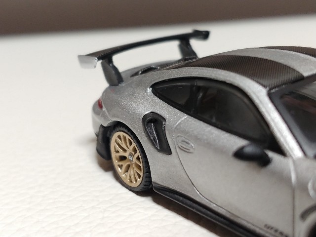 TSM MINI GT ポルシェ 911 GT2 RS GTシルバーメタリック