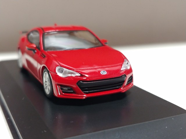 京商 1/64 スバル BRZ GT 2016 レッド - ミニカーでFreude am Fahren？