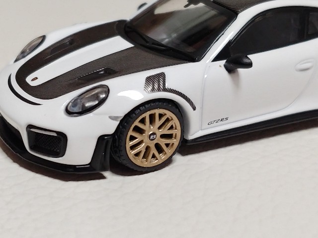 TSM MINI GT ポルシェ 911 GT2 RS ヴァイザッハパッケージ GTホワイト