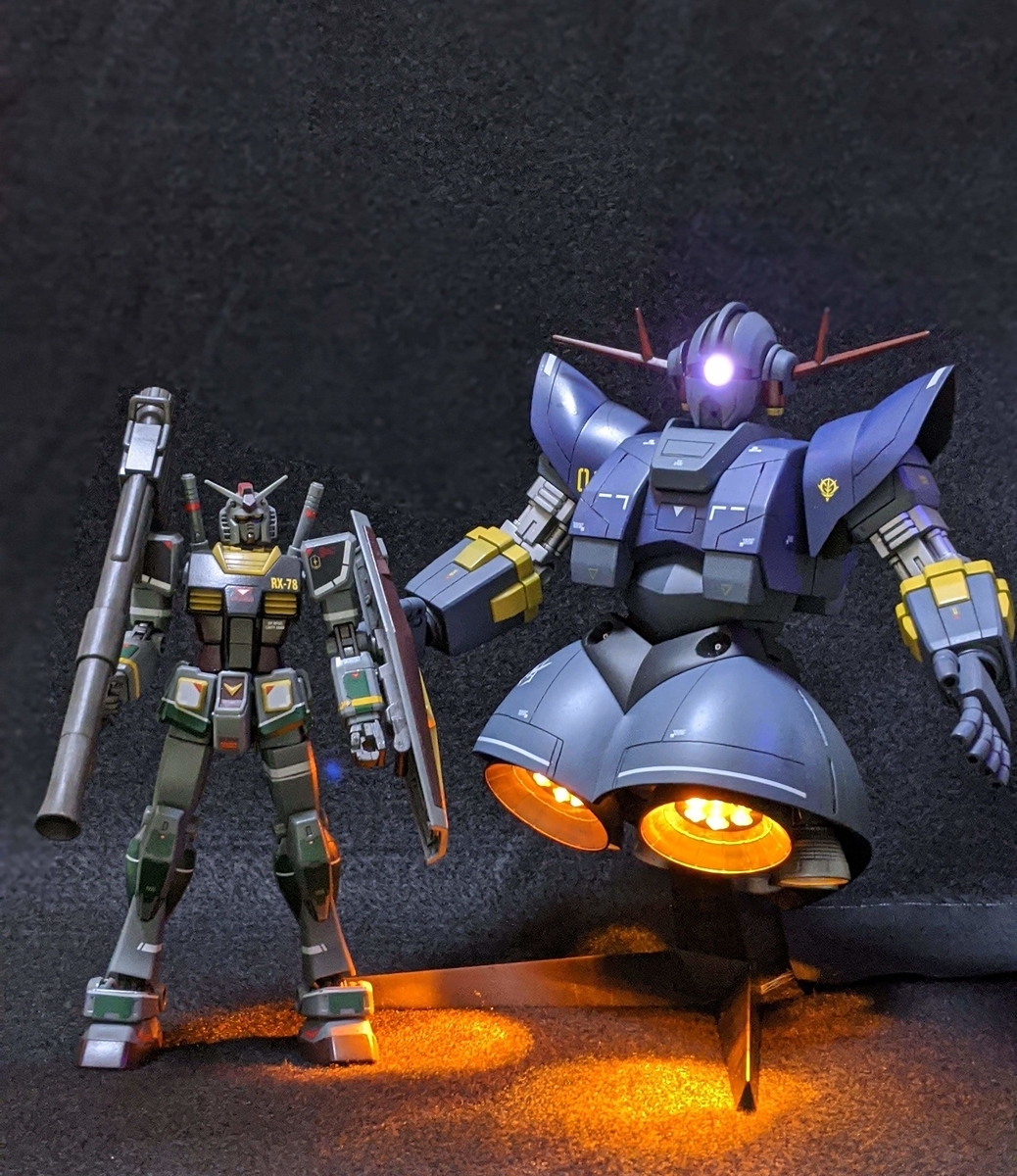 【完成品】HGUC ジオングLED改造品 完成品】ジオングHGUC LED改造品 機動戦士ガンダム ガンプラ HG