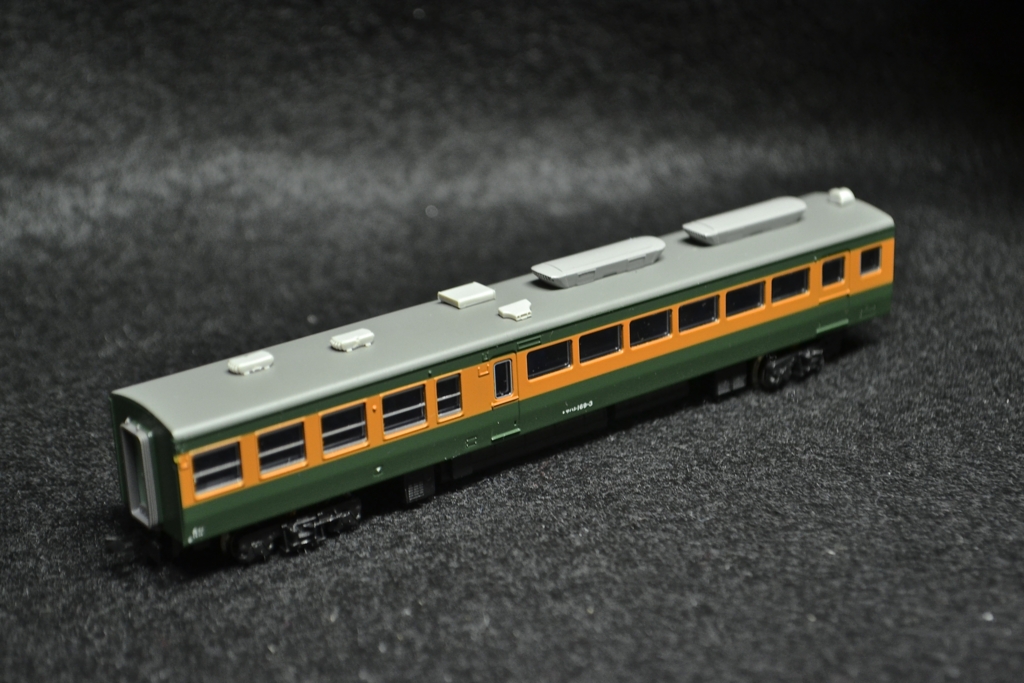 信越の湘南色がやって来た！ マイクロエース 169系 冷房準備車