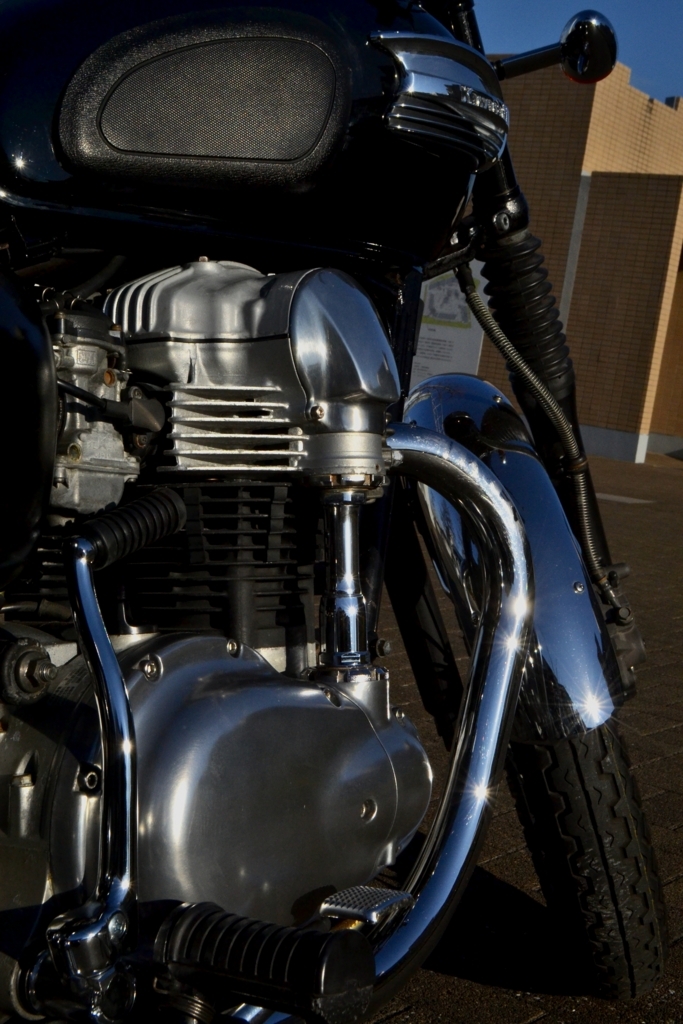 初心ライダーの愛車紹介 KAWASAKI W400 - うーたんのHobbyガレージ