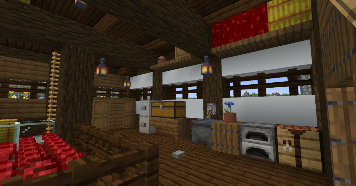 マイクラ ネザーウォート自動収穫機能付きの栽培小屋を作ってみた 毎日がマイクラ日和
