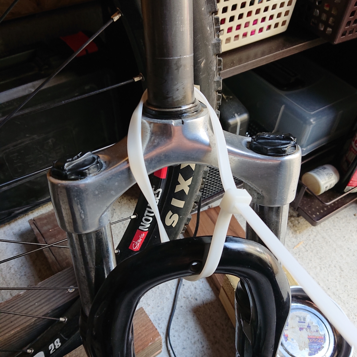 Mtbルック車軽レストア 其の五 フロントフォーク こちらyuzの自転車小屋