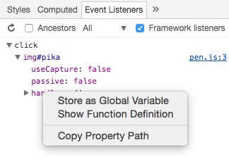 event listener