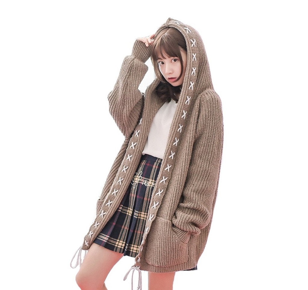 女装子さんにオススメな女装服 カーディガン を紹介 萌え袖で女子力をアップ Long Tall Base