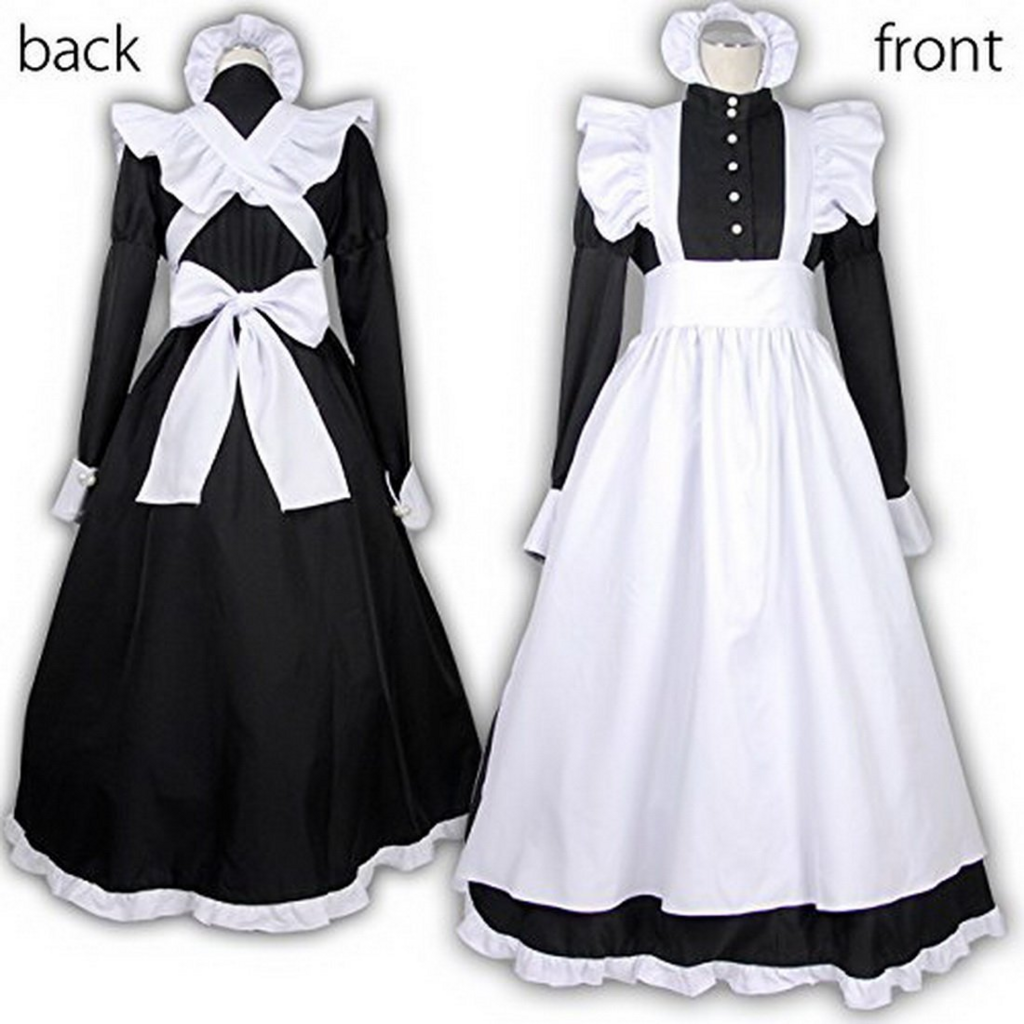 女装 メイド服 男だってメイド服が着たい そんな時に男性でも着られるサイズのメイド服はこれ コスプレ Long Tall Base