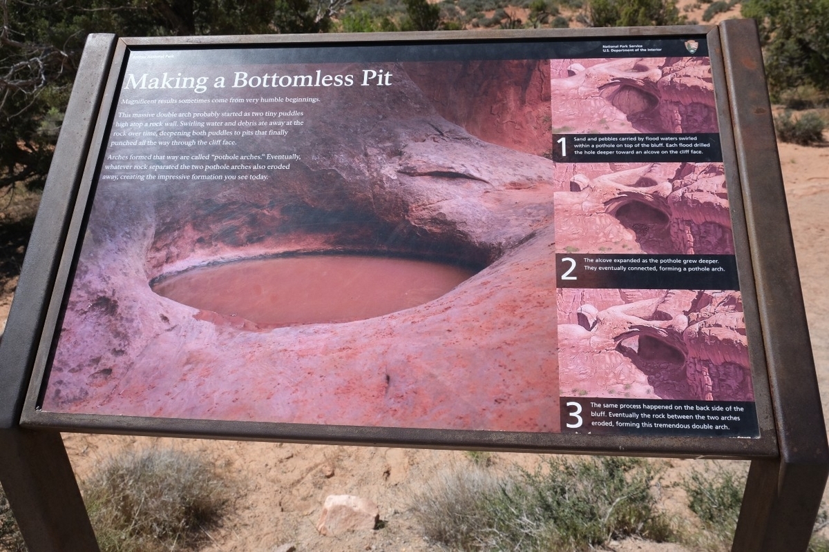 アーチーズ国立公園】ダブルアーチ、ウィンドウアーチ、バランスロック