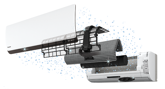 エコナビ エアコンの分解図