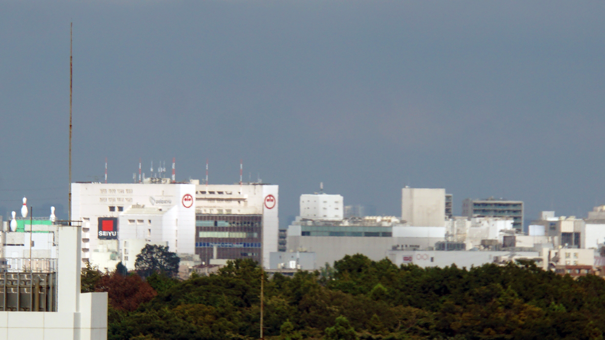 グリーンタワーから見た町田方面