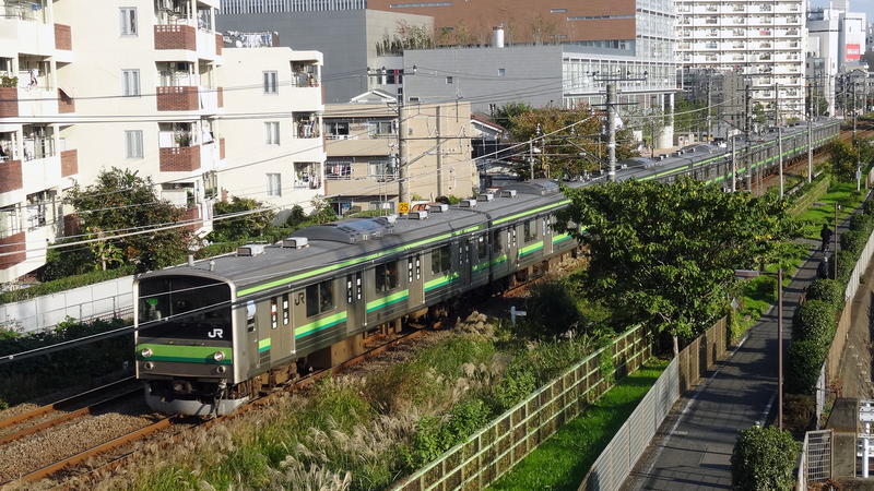 横浜線の205系電車