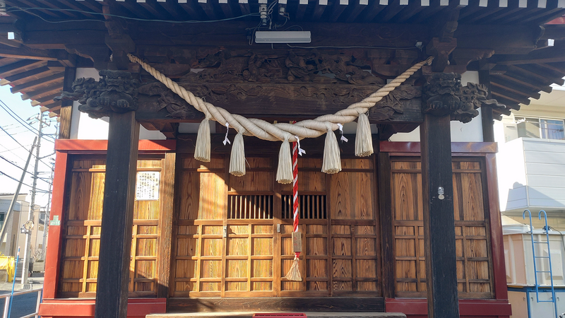 谷口山野稲荷神社〈蚕守稲荷大明神〉（相模原市南区相模大野）