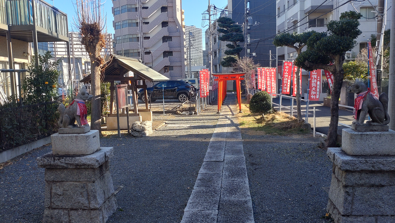 谷口山野稲荷神社〈蚕守稲荷大明神〉（相模原市南区相模大野）