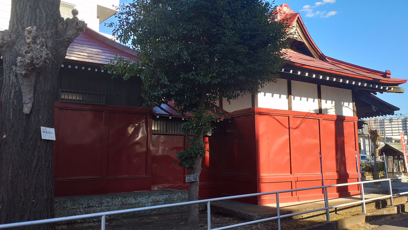 谷口山野稲荷神社〈蚕守稲荷大明神〉（相模原市南区相模大野）