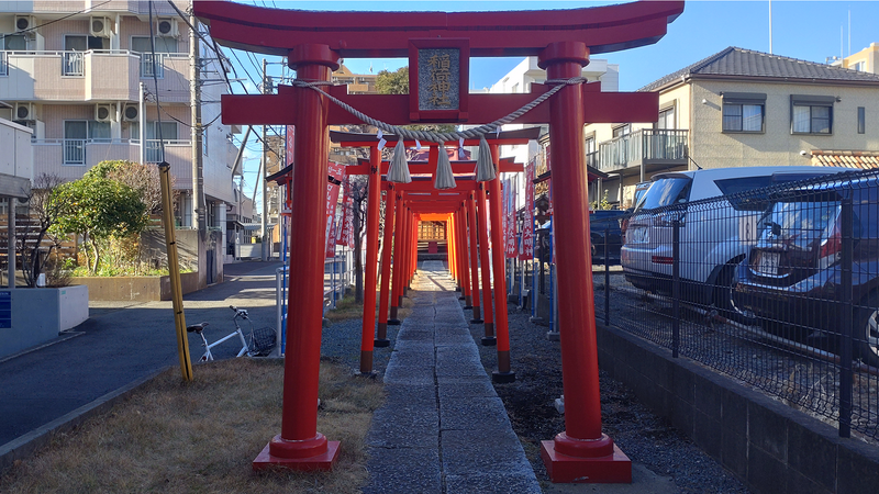 谷口山野稲荷神社〈蚕守稲荷大明神〉（相模原市南区相模大野）