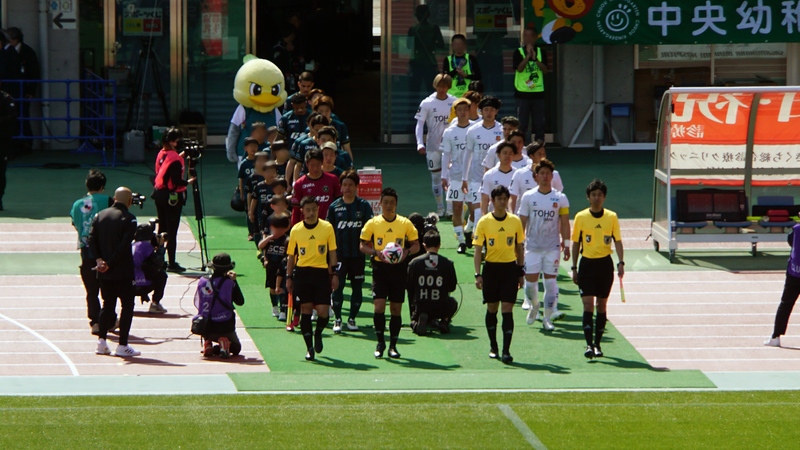 2024年4月13日　SC相模原vs福島ユナイテッドFC