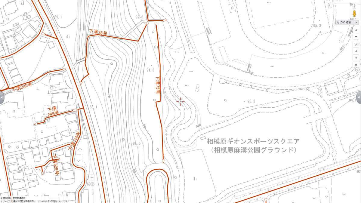 相模原市道 下溝76号・下溝68号（相模原市南区下溝）