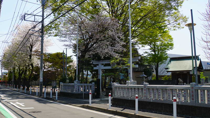 大野台御嶽神社・大野台中央公園（相模原市南区大野台）