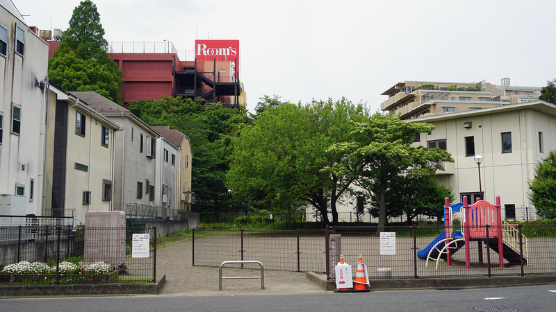 上鶴間道上山公園 とその周辺（相模原市南区上鶴間本町）