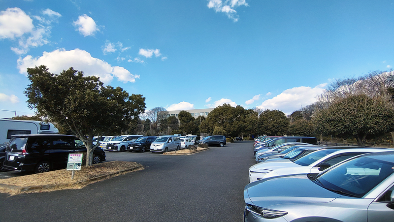 相模原ギオンスタジアム・相模原麻溝公園の駐車場
