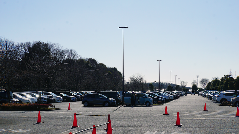 相模原ギオンスタジアム・相模原麻溝公園の駐車場