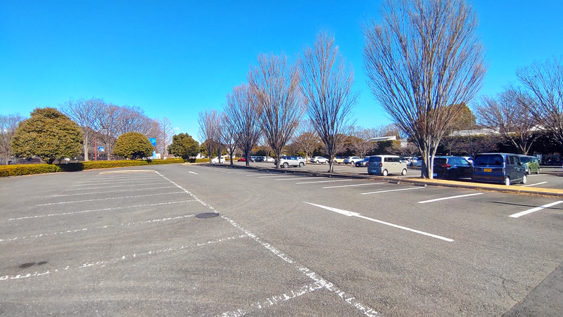 相模原ギオンスタジアム・相模原麻溝公園の駐車場