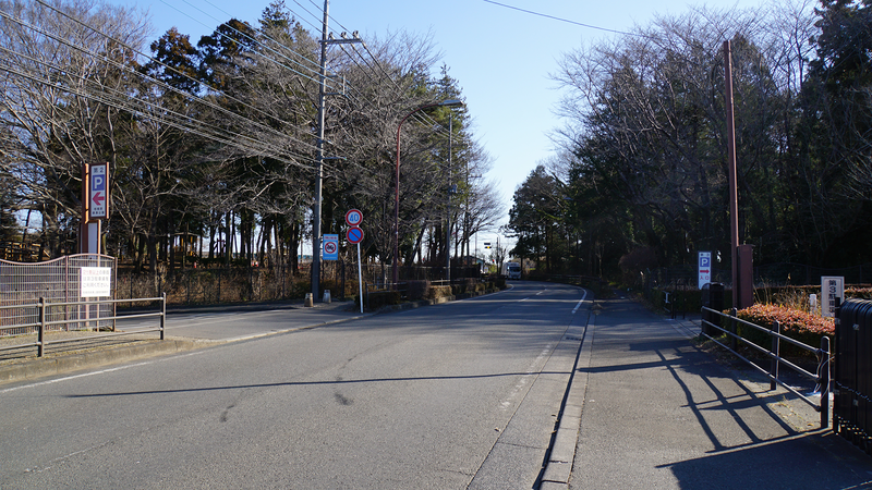 相模原ギオンスタジアムの駐車場