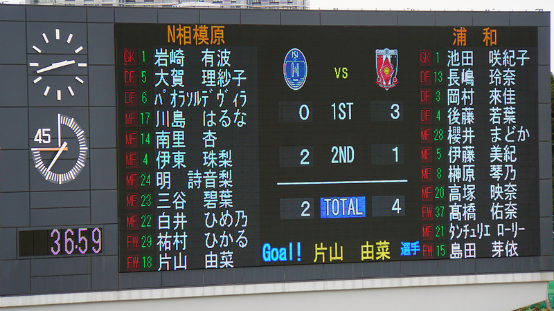 2026年3月7日 ノジマステラ神奈川相模原 vs 三菱重工浦和レッズレディース