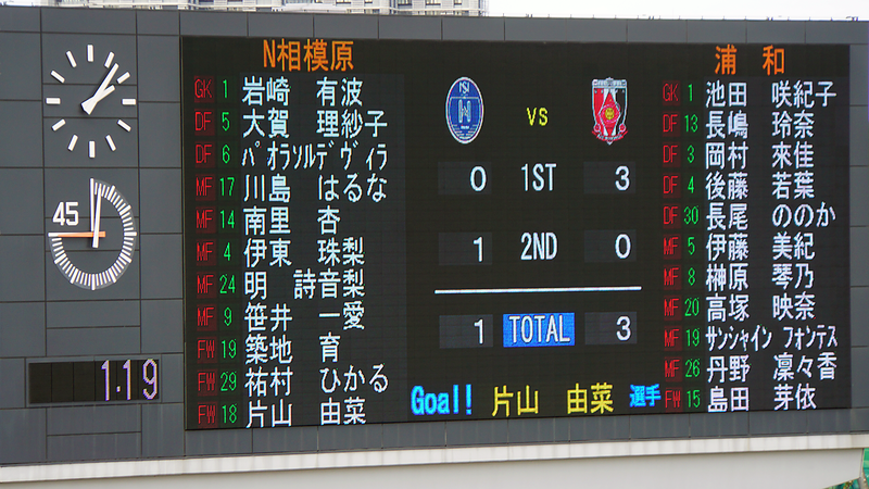 2026年3月7日 ノジマステラ神奈川相模原 vs 三菱重工浦和レッズレディース