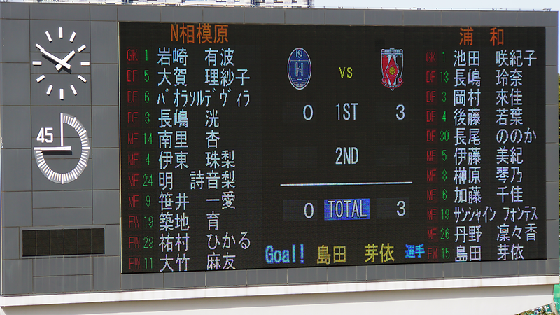 2026年3月7日 ノジマステラ神奈川相模原 vs 三菱重工浦和レッズレディース