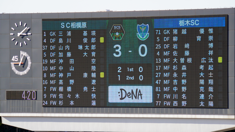 2026年3月8日　SC相模原 vs 栃木SC