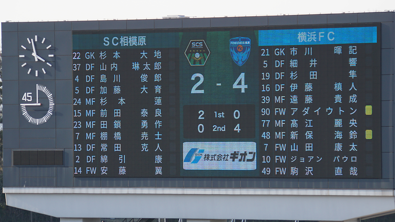 2026年3月21日　SC相模原 vs 横浜FC