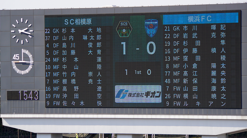 2026年3月21日　SC相模原 vs 横浜FC