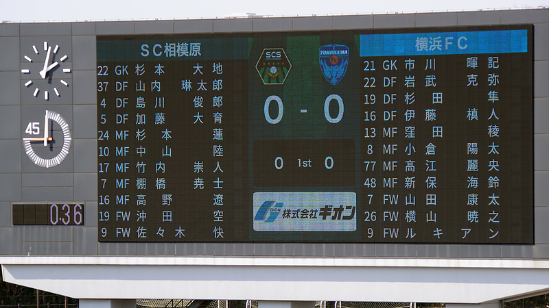 2026年3月21日　SC相模原 vs 横浜FC