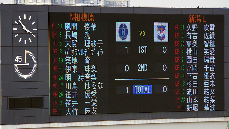 2026年3月22日 ノジマステラ神奈川相模原 vs アルビレックス新潟レディース
