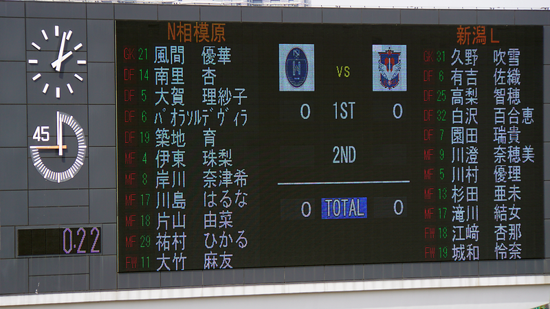 2026年3月22日 ノジマステラ神奈川相模原 vs アルビレックス新潟レディース