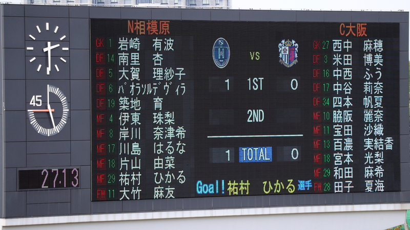 2026年4月26日 ノジマステラ神奈川相模原 vs セレッソ大阪ヤンマーレディース