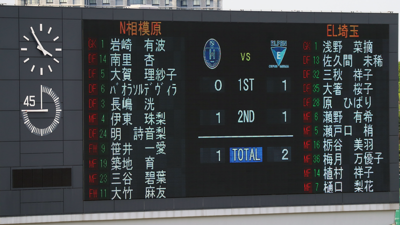 2026年5月2日 ノジマステラ神奈川相模原 vs ちふれASエルフェン埼玉