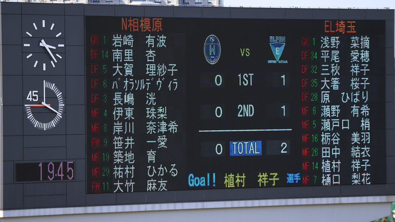2026年5月2日 ノジマステラ神奈川相模原 vs ちふれASエルフェン埼玉
