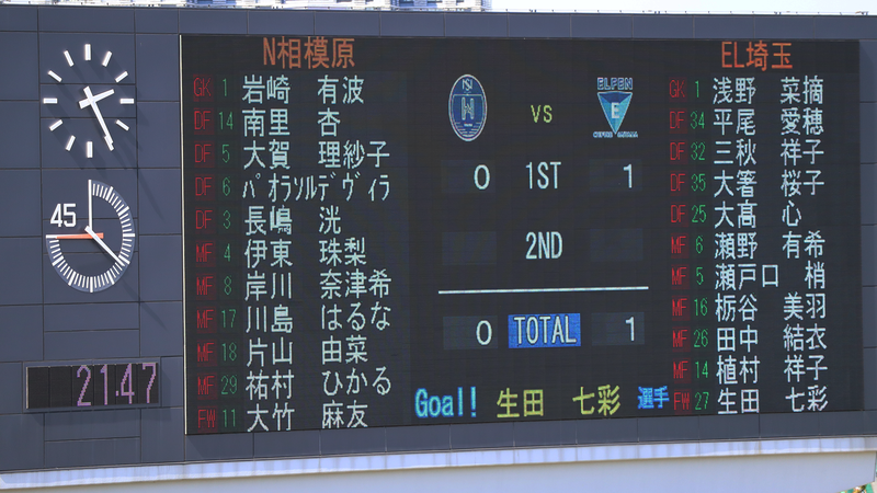 2026年5月2日 ノジマステラ神奈川相模原 vs ちふれASエルフェン埼玉