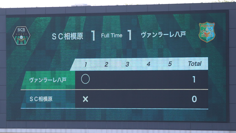 2026年5月16日　SC相模原 vs ヴァンラーレ八戸