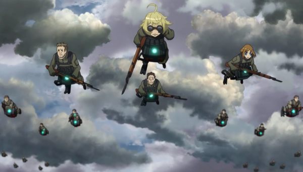 幼女戦記 第5話感想 即応の航空魔導大隊を結成 そして志願兵に課される過酷な訓練の日々 ゲーム道楽の日々