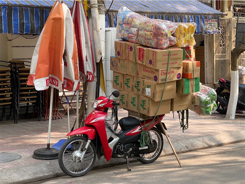 ベトナムなバイクの風景 ハノイ 21 ハノイ駄日記