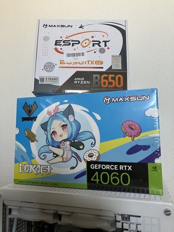 母なる大地～ MAXSUN eSport B650ITX WIFI ICE 編 - 在野のイジラー