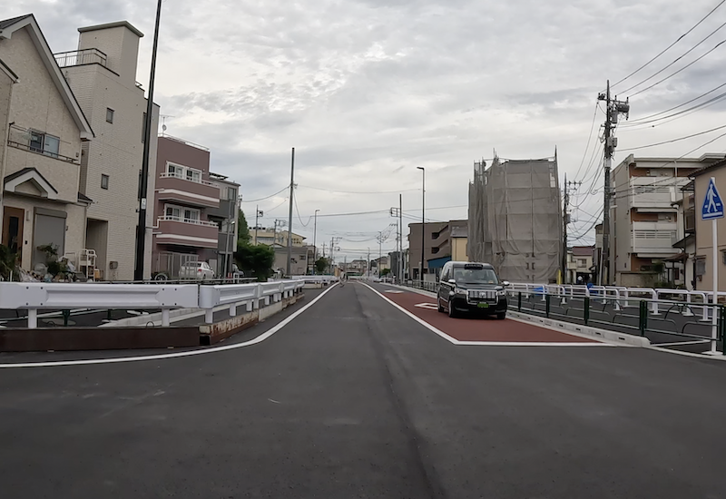 【車載動画】2023年7月12日東京都足立区 江北橋通りが延伸！都市計画道路 補助第136号線(本木) - Maneuver Point ...
